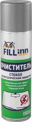 FILL inn FL014 Очиститель стекол с антистатическим эффектом, 335 мл (аэрозоль) FL014