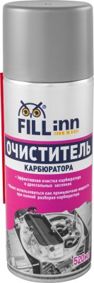 FILL inn FL056 Очиститель карбюратора (аэрозоль), 520 мл FL056