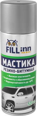 FILL inn FL019 Мастика резино-битумная (аэрозоль), 520 мл FL019